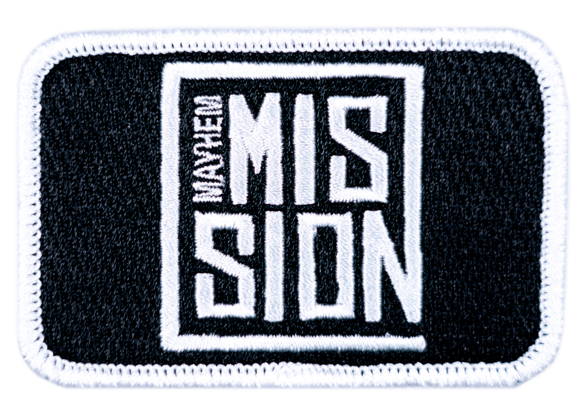 Mayhem Mission Patch: Black